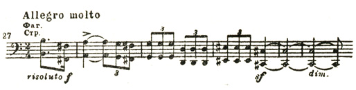 Allegro molto