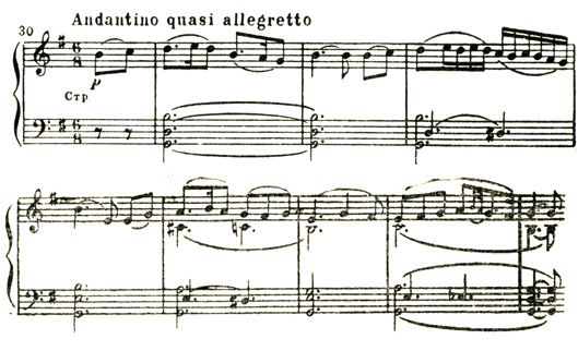 Andantino qnasi allegretto